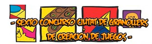 Logotipo de la pasada edición del Concurso Ciutat de Granollers de creación de juegos