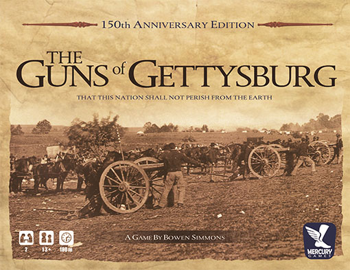 Caja de Guns of Gettysburg