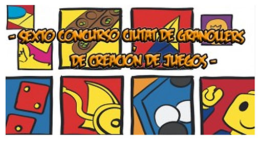Logotipo del concurso de creación de juegos Ciutat Granollers