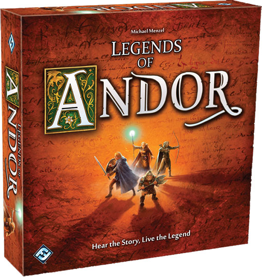 Caja del juego Legends of Andor