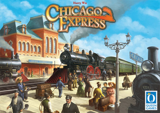 caja de Chicago express editado por Queen Games