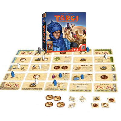 Componenetes del juego Tuareg