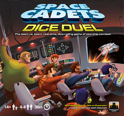 Caratula de Space Cadets Dice Duel