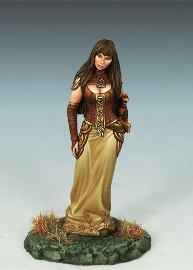 female rogue de dark sword Miniatures