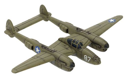 El caza P-38 Lightning