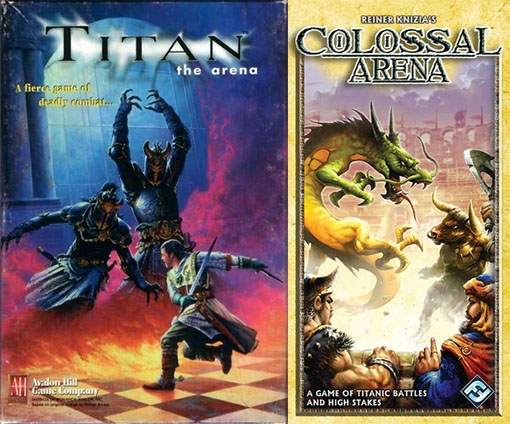 Portada de Colossal Arena y Titan The Arena