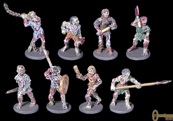 pack de zombis de TurnKey Miniatures