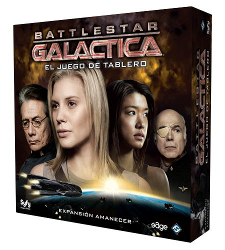 Caja de la expansión Battlestar Galactica Amanecer