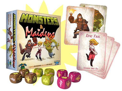 componentes de monsters and maidens