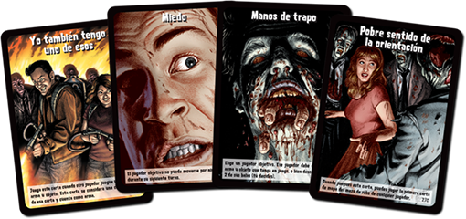 Cartas de evento de Zombies el juego de cartas
