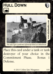 carta Command-Card Hull-Down