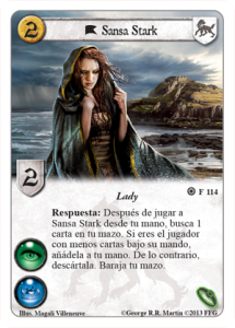 Sansa Stark carta