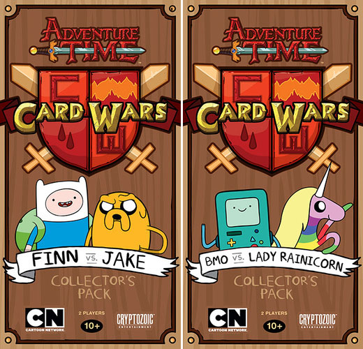 packs de inicio del juego de cartas de hora de aventuras