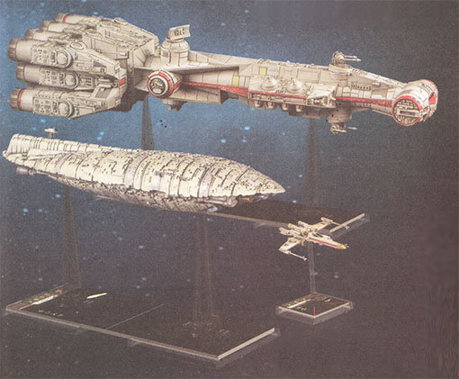 Las dos nuevas naves grandes de X-Wing