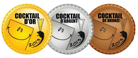 Medallas de los premios Cocktail d'or