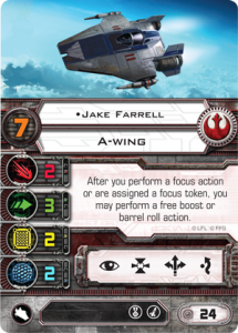 X-Wing, Ases Rebeldes Jake Farrell
