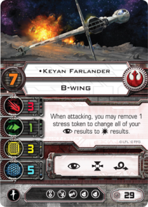 X-Wing, Ases Rebeldes Keyan Farlander