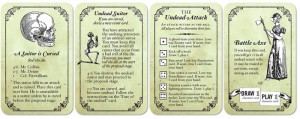 Marrying Mr. Darcy, cartas undead pack