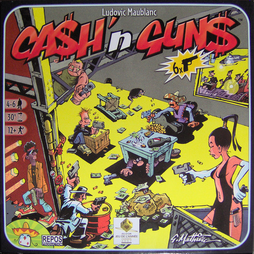 caja de Cash and guns