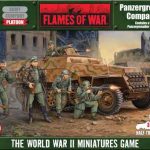 Flames of War, Panzergrenadier HQ caja