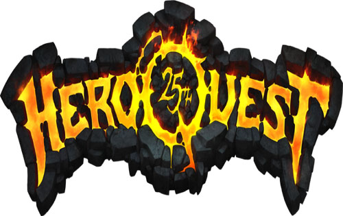 HeroQuest 25, logo slide