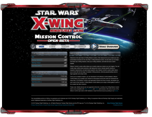 X-Wing Mission Control