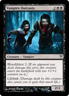 Magic, The Gathering, Vampire Outcasts