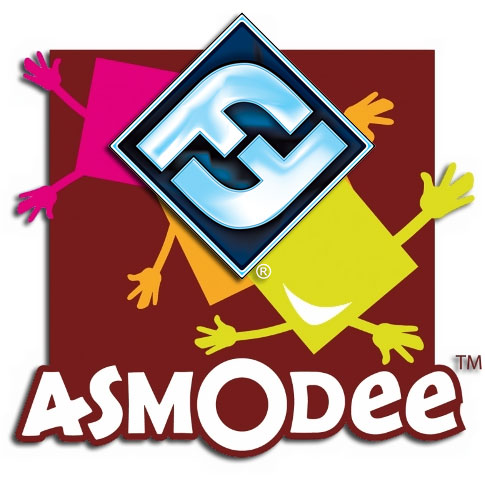 Logotipos de Asmodee y Fantasy Flight Games