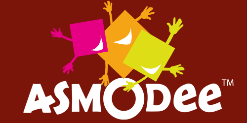 Logotipo de la compañía Asmodee Ibérica