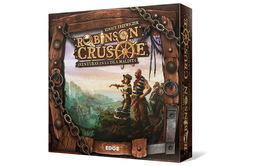 Robinson Crusoe, caja
