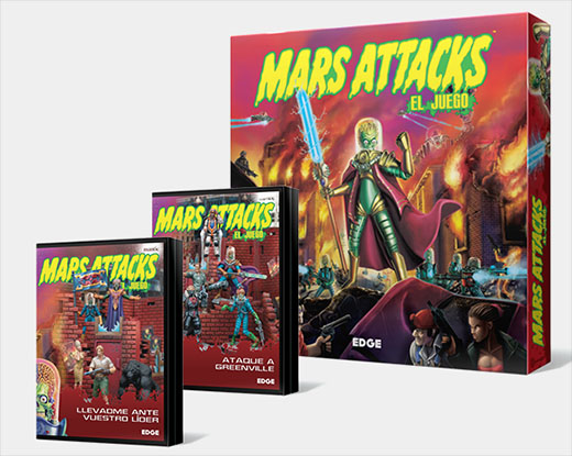 Pack deluxe de Mars Attacks