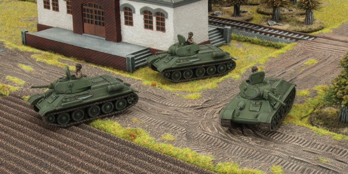 Battlefront presenta el set T-34 obr 1940 para Flames of War