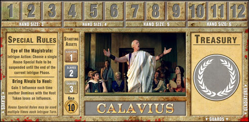 casa calavius de Spartacus The Shadow of death