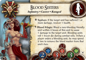 Battlelore, carta Blood Sisters
