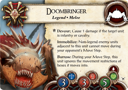 Battlelore, carta Doombringer