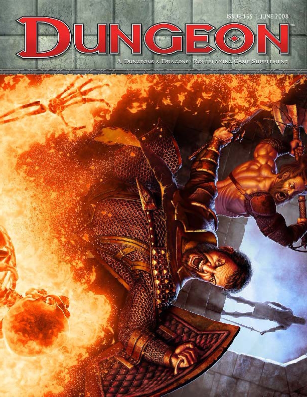 Dungeon, portada revista