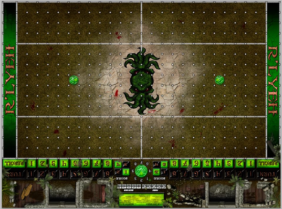 Necronomicon II, campo de juego