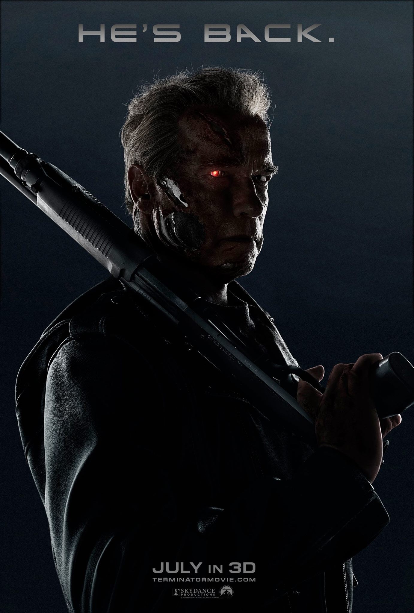 Terminator Genisys, Arnold poster