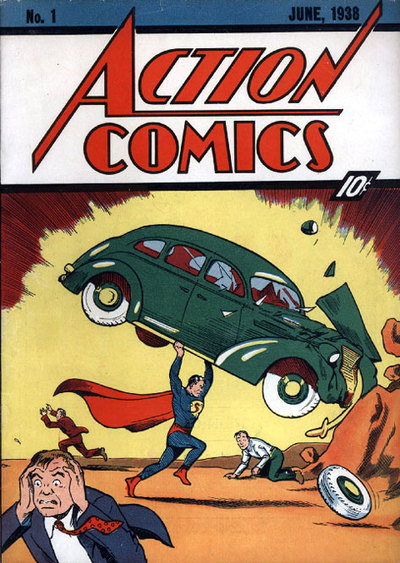 Action Comic, 1ª portada de Superman