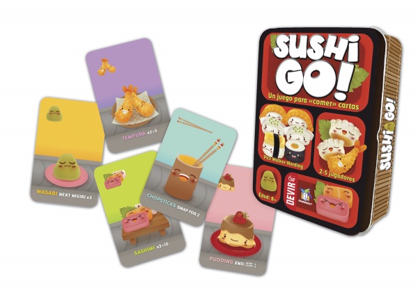 Sushi Go! se alza como mejor juego de mesa en la feria Ibertoy 2015