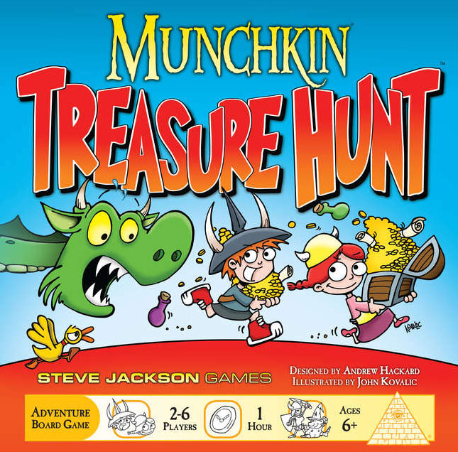 Portada de Munchkin Treasure Hunt