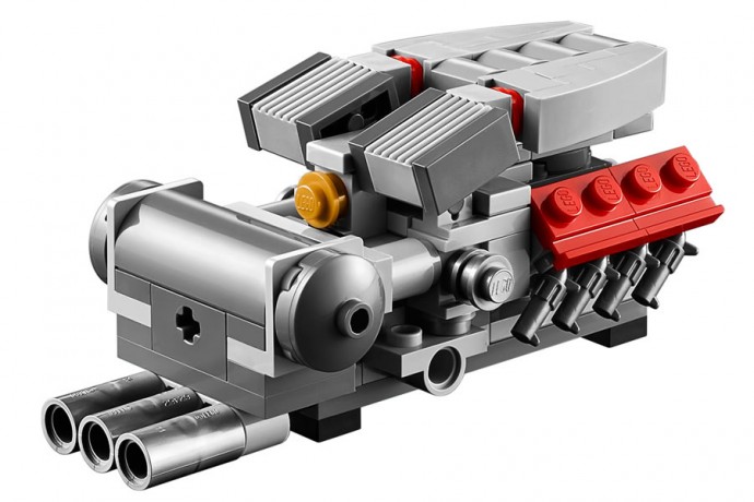 Motor Ferrari F40 de LEGO
