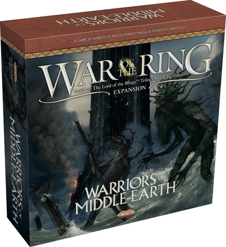 Portada de War of the ring warriors of the middle earth
