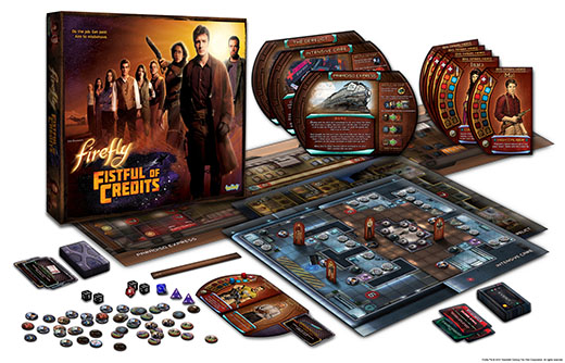 Componentes de Firefly Fistful of credits 