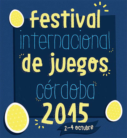 Cartel del X Festival Internacional de Juegos de Córdoba