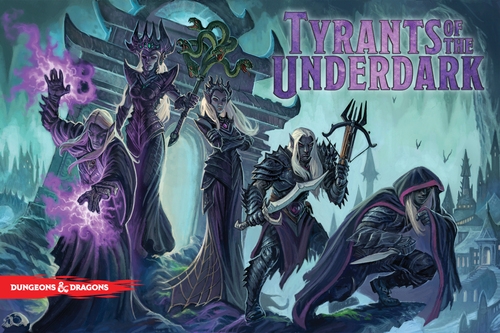 Portada de Dungeons and Dragons Tyrant of the Underdark