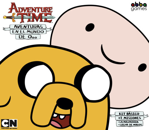 Portada de Adventure time, aventuras en el mundo de Ooo