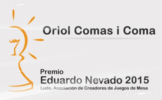 Galardon Eduardo Nevado de 2015 a Oriol Comas I Coma