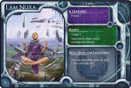 Personaje de The Ninth World: A Skillbuilding Game for Numenera 