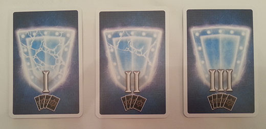 Cartas de escudo de Arcanya Magic Academy